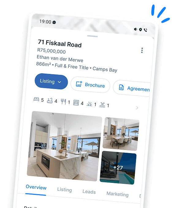 Property deed detail in the RealtyPA mobile app